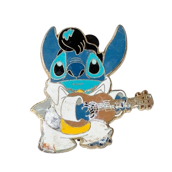 Disney Other - Lilo & Stitch X Elvis 2008 Official Disney Pin Trading Rare Retired WDW